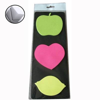 customized different shape sticky memo made to order