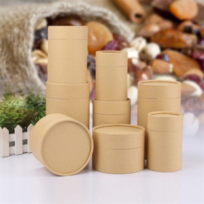 elegant cylinder packaging round cardboard paper tube box