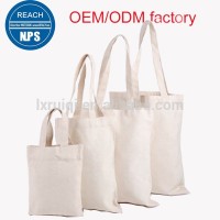 Blank canvas cloth tote grocery bags wholesale